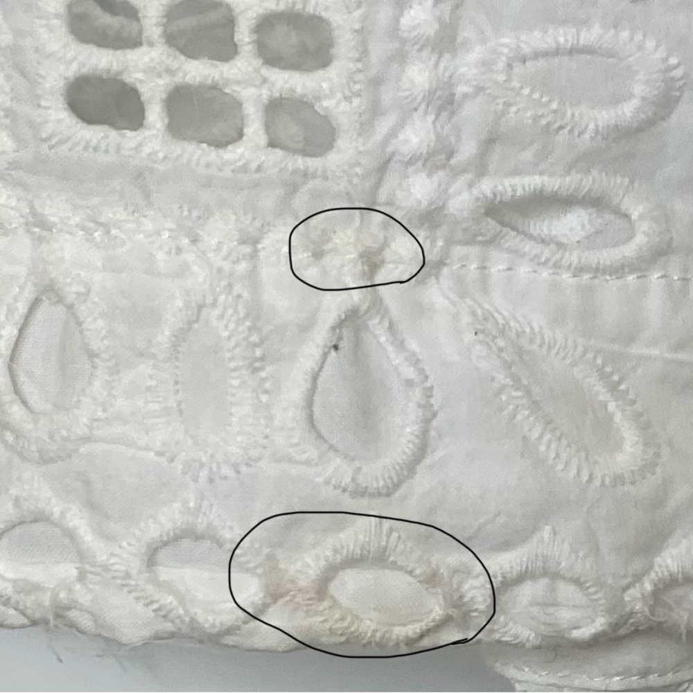 Anthropologie Maeve women’s white lace tunic dress cover-up. - Picture 7 of 8